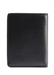 Black leather men's wallet PORMS-0635-99(W25)