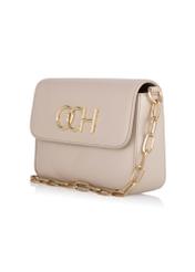 Cream women's handbag with purse TOREC-0767A-12(W24)-03