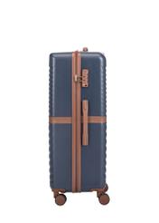 Set of 19''/24''/28'' trolley suitcases WALAB-0084-7D(W26), side view of the product on a white background.