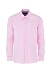 Pink men's shirt KOSMT-0323-34(W24)-03