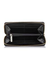 Croco women's leather wallet PORES-0844-99(W23)-05