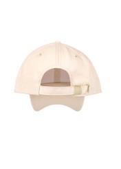 Beige baseball cap with logo CZALT-0008-80(W23)-02