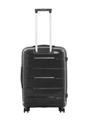 Medium suitcase on wheels WALPP-0025-99-24(W26), product view from the back on a white background.