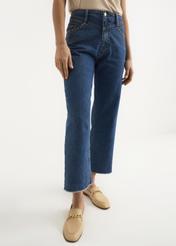 Women's high-waisted jeans SPODT-0066-61(W22)-01