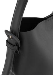 Black women's shopper bag TOREC-0903A-99(W25)-07