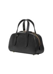 Small women's handbag in black TOREC-1382-99(Z26), diagonal view of the product on a white background.