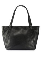 Black large leather women's handbag TORES-1124D-99(Z25)