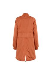 Women's orange parka KURDT-0171-30(W19)-02