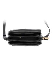 Women's handbag with croco elements TOREC-0860A-97(Z25), product view inside on white background.