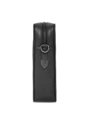 Black leather men's bag TORMS-0444-99(W25)-03