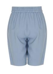 Light blue women's shorts SZODT-0003-62(W22)-03