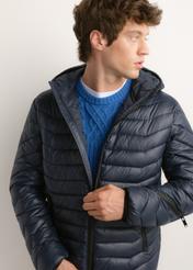 Men's navy blue jacket KURMT-0380-7E(Z26)