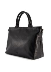 Black large leather women's handbag TORES-1158-99(Z25)