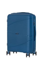 Medium suitcase on wheels WALPP-0021-61-24(W24)-08