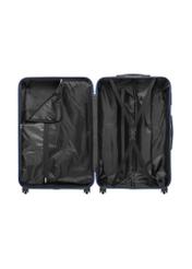 Large suitcase on wheels WALAB-0077-7D-28(W26), product view inside on white background.