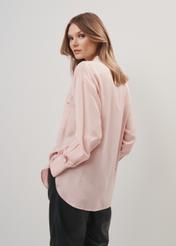 Women's light pink shirt KOSDT-0149-34(Z23)-03