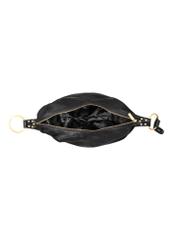 Women's leather shoulder shopper bag TORES-1335-9I(Z26), product view inside on white background.