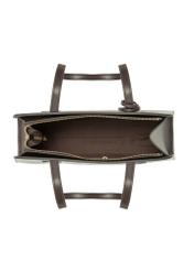 Brown shoulder bag TOREC-1236-1H(W26), product view inside on white background.