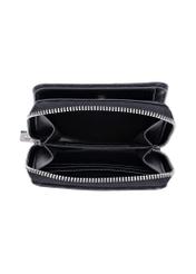 Medium women's wallet with stitching POREC-0442-9P(Z26), product view inside on white background.