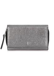 Silver leather women's wallet PORES-0933-95(Z24)-01