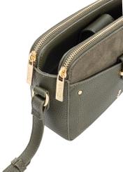 Small women's khaki handbag TOREC-0830B-55(Z25), close-up of product detail on white background.