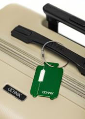 Green luggage tag AW-005-0027-51(W24)-03