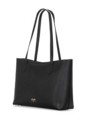 Classic black women's shopper bag TOREC-0959-99(Z24)-02