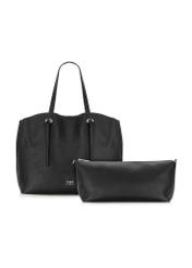 Large black shopper bag TOREC-0995A-99(Z25)