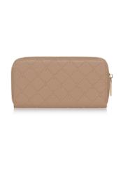 Large beige ladies wallet with embossing POREC-0350-81(Z24)-02