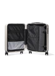 Small wheeled suitcase WALAB-0088-1A-19(W26), interior view on a white background.