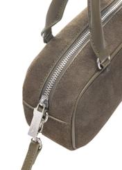 Women's khaki shoulder bag TORES-1193-55 (Z25), close-up of product detail on white background.