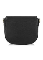 Women's small black mailbag TOREC-0880-99(W24)-04