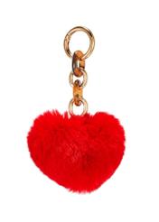 Red heart-shaped keychain BRELOK-209A-42(Z25)