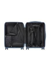 Small suitcase on wheels WALPP-0024-7A-19(W26), product view inside on white background.