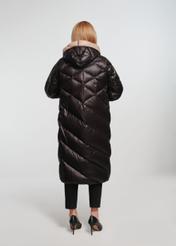 Long quilted women's jacket KURDT-0542-98(Z24)-02