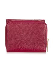 Women's small pink leather wallet PORES-0802B-34(W24)-04