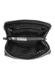 Men's leather messenger bag TORMS-0294A-99(Z25), product view inside on white background.