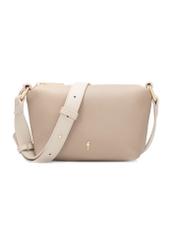 Small beige women's handbag TOREC-0882-1B(W26), front product view on white background.