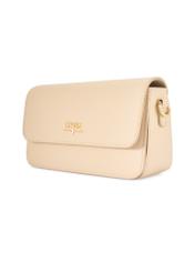 Small cream women's handbag TOREC-1171-0B(W26), diagonal product view on white background.