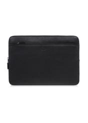 Men's black leather briefcase TORMS-0286A-99(W24)-01