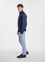 Men's transition jacket in navy blue KURMT-0366-69(W25)-03