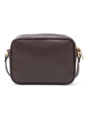 Leather small women's handbag TORES-1201-89(Z25), product view from the back on a white background.