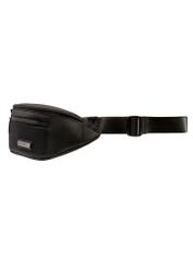 Men's black nylon waist bag TORMN-0407-99(W26)