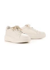 Women's leather platform shoes BUTYD-1258-0B(W26), diagonal product view on a white background.