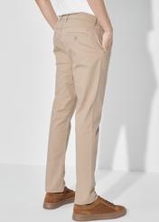 Beige men's chinos SPOMT-0087-24(W24)-03