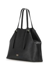 Large black shopper bag TOREC-0995A-99(Z25)