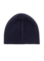Navy blue men's wool hat CZAMT-0097-7E(Z26), product view from the back on a white background.