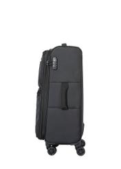 Set of 19"/24"/28" trolley suitcases WALNY-0048-99(W26), side view of the product on a white background.