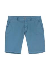 Blue men's shorts SZOMT-0029-7B(W26) - front product view, on a white background.