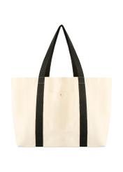 Beige cotton bag TOREN-0333-1E(W26) - front product view, on white background.